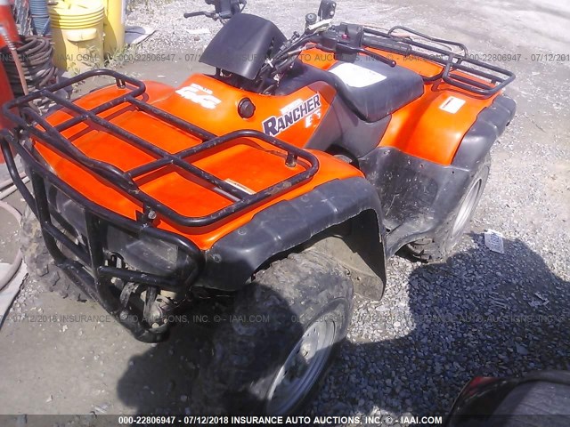 478TE25443A309354 - 2003 HONDA TRX350 FE ORANGE photo 2