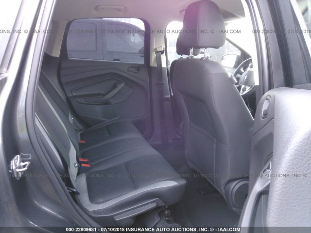 1FMCU0F7XGUB47074 - 2016 FORD ESCAPE S GRAY photo 8