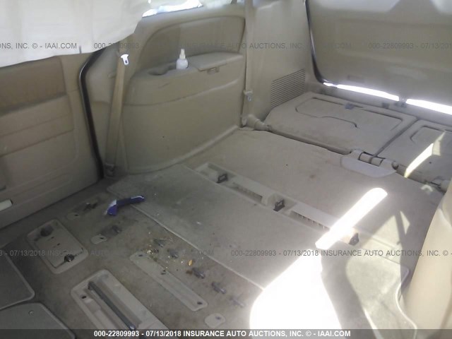 5FNRL3H74AB037377 - 2010 HONDA ODYSSEY EXL GOLD photo 8