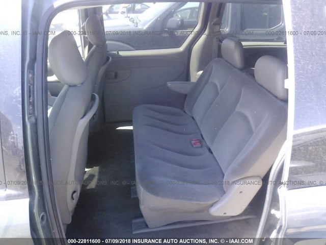 1D8GP24343B196657 - 2003 DODGE GRAND CARAVAN SE GRAY photo 8