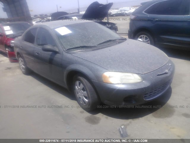 1C3AL46T23N502430 - 2003 CHRYSLER SEBRING LX BLUE photo 1