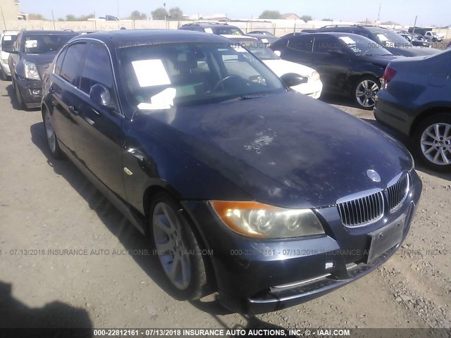 WBAVB33586KR76434 - 2006 BMW 330 I Dark Blue photo 1