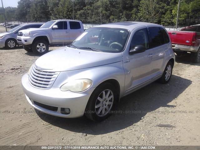 3A8FY68B86T224410 - 2006 CHRYSLER PT CRUISER LIMITED SILVER photo 2