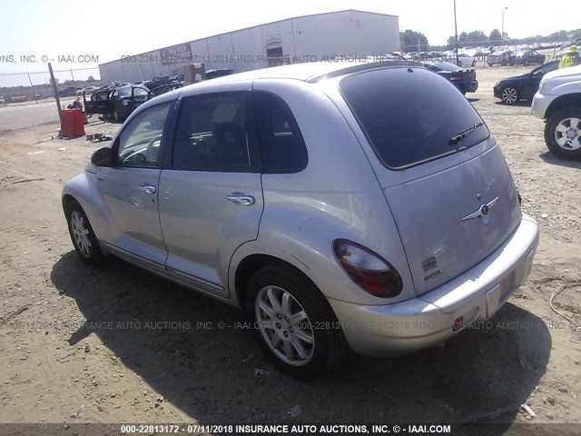 3A8FY68B86T224410 - 2006 CHRYSLER PT CRUISER LIMITED SILVER photo 3