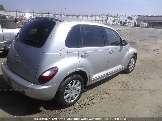 3A8FY68B86T224410 - 2006 CHRYSLER PT CRUISER LIMITED SILVER photo 4