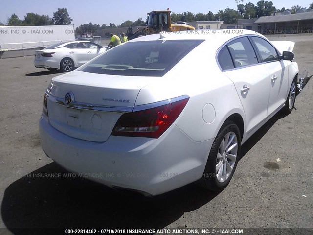 1G4GB5G36GF171070 - 2016 BUICK LACROSSE WHITE photo 4