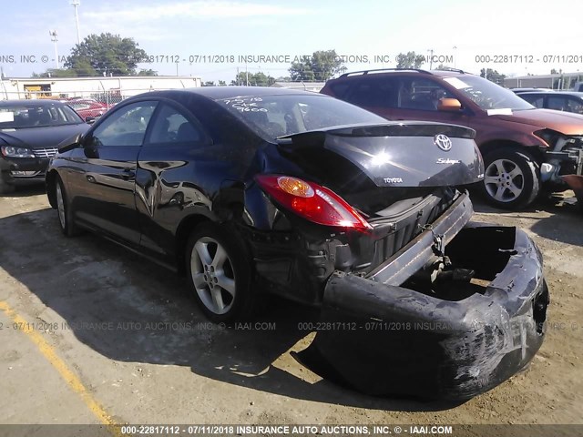 4T1CA38P26U089600 - 2006 TOYOTA CAMRY SOLARA SE/SLE BLACK photo 3