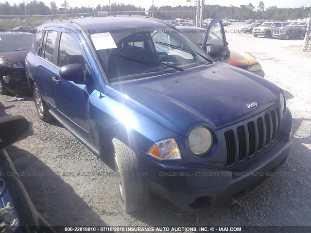 1J4NT4FA6AD525802 - 2010 JEEP COMPASS SPORT BLUE photo 1