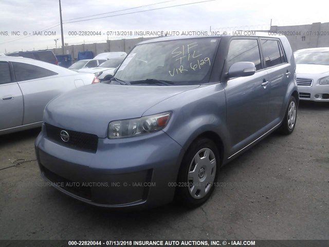 JTLZE4FE0A1099499 - 2010 TOYOTA SCION XB Сұр фото 2