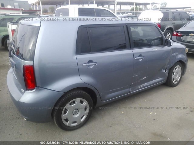 JTLZE4FE0A1099499 - 2010 TOYOTA SCION XB Сұр фото 4
