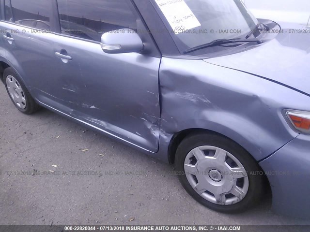 JTLZE4FE0A1099499 - 2010 TOYOTA SCION XB Сұр фото 6