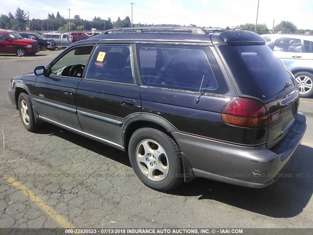 4S3BG685XV7653408 - 1997 SUBARU LEGACY OUTBACK/LIMITED BLACK photo 3