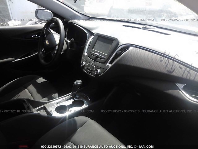 1G1ZB5ST9HF291296 - 2017 CHEVROLET MALIBU LS 黑色 照片 5