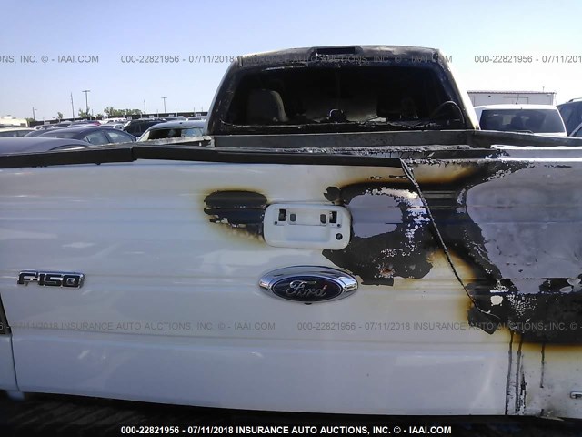 1FTFX1EF9EFA21359 - 2014 FORD F150 SUPER CAB WHITE photo 8