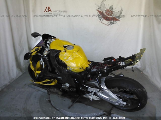 WB1051709BZV41928 - 2011 BMW S 1000 RR YELLOW photo 3