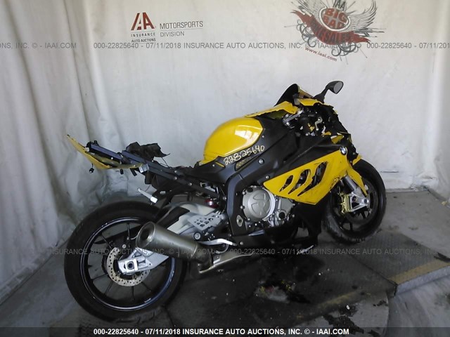 WB1051709BZV41928 - 2011 BMW S 1000 RR YELLOW photo 4