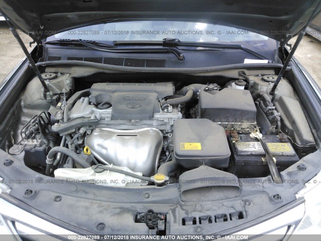 4T1BF1FK3CU596705 - 2012 TOYOTA CAMRY SE/LE/XLE 灰色 照片 10