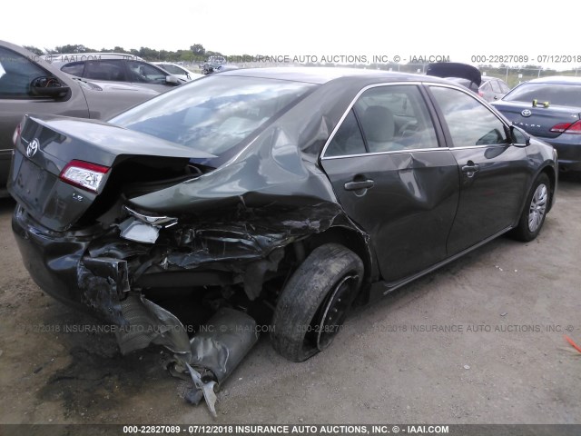4T1BF1FK3CU596705 - 2012 TOYOTA CAMRY SE/LE/XLE 灰色 照片 4