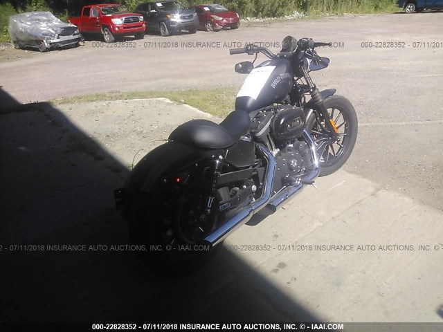 1HD4LE21XDC435431 - 2013 HARLEY-DAVIDSON XL883 IRON 883 BLACK photo 4