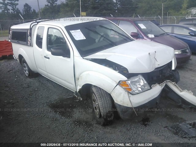 1N6BD0CT0DN728149 - 2013 NISSAN FRONTIER S/SV WHITE photo 1