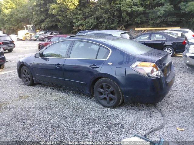 1N4AL21E87N431027 - 2007 NISSAN ALTIMA 2.5/2.5S Dark Blue photo 3