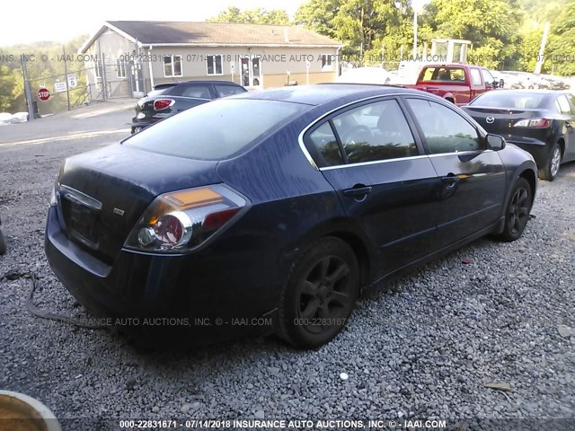 1N4AL21E87N431027 - 2007 NISSAN ALTIMA 2.5/2.5S Dark Blue photo 4