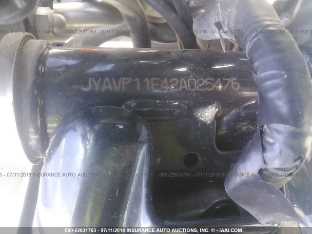 JYAVP11E42A025476 - 2002 YAMAHA XVS1100 A SILVER photo 10