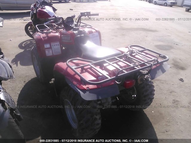 5Y4AH06Y73A043721 - 2003 YAMAHA YFM400 FW RED photo 3