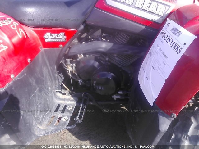 5Y4AH06Y73A043721 - 2003 YAMAHA YFM400 FW RED photo 8