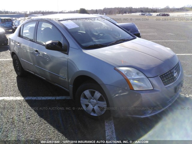 3N1AB61E08L607898 - 2008 NISSAN SENTRA 2.0/2.0S/2.0SL GRAY photo 1