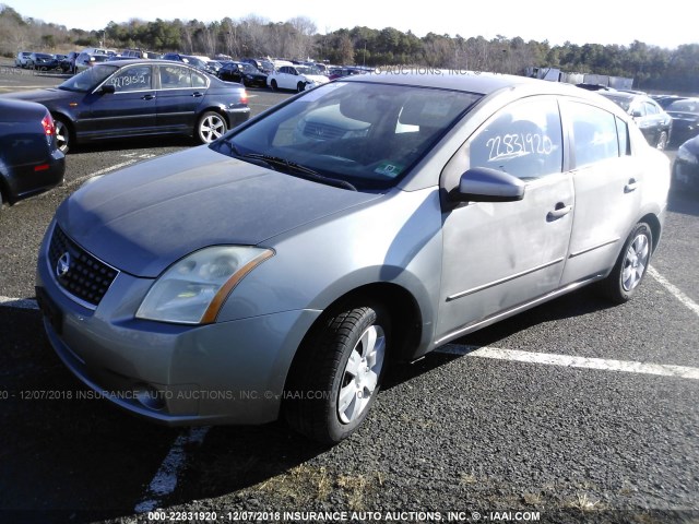 3N1AB61E08L607898 - 2008 NISSAN SENTRA 2.0/2.0S/2.0SL GRAY photo 2