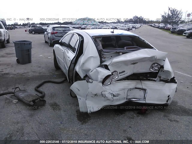 1G1ZC5EB2AF149099 - 2010 CHEVROLET MALIBU 1LT WHITE photo 6