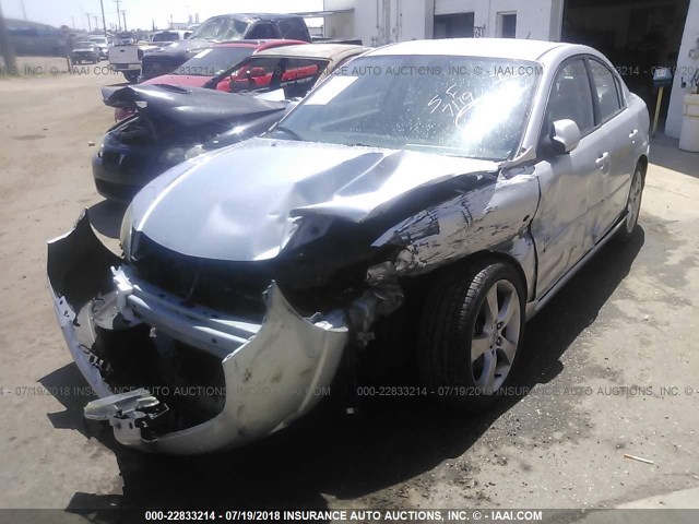 JM1BK323651300395 - 2005 MAZDA 3 S SILVER photo 6