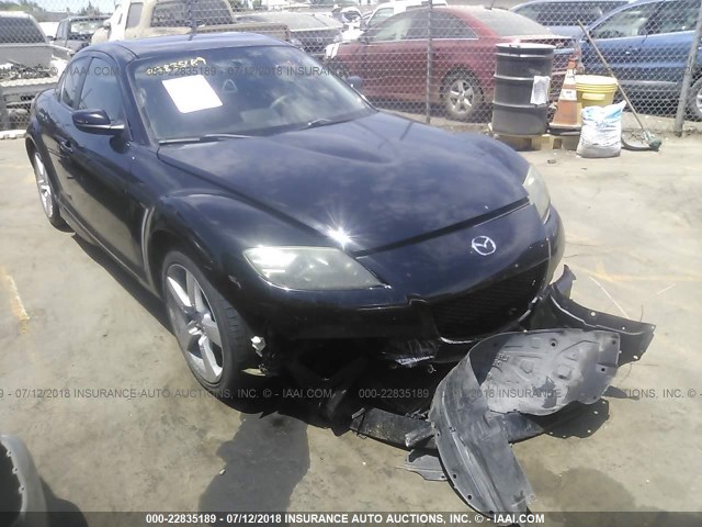 JM1FE173340100911 - 2004 MAZDA RX8 BLACK photo 1