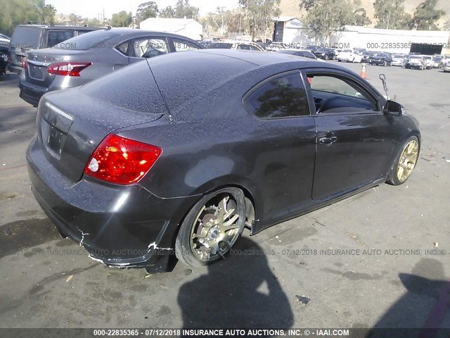 JTKDE177770180611 - 2007 TOYOTA SCION TC 灰色 照片 4
