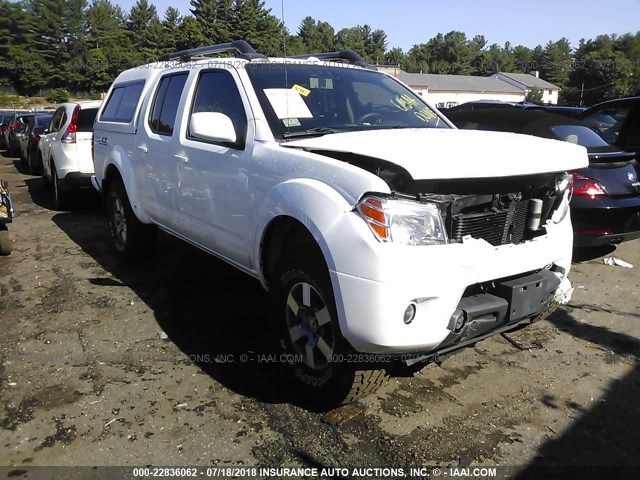 1N6AD0EV5CC432323 - 2012 NISSAN FRONTIER S/SV/SL/PRO-4X WHITE photo 1