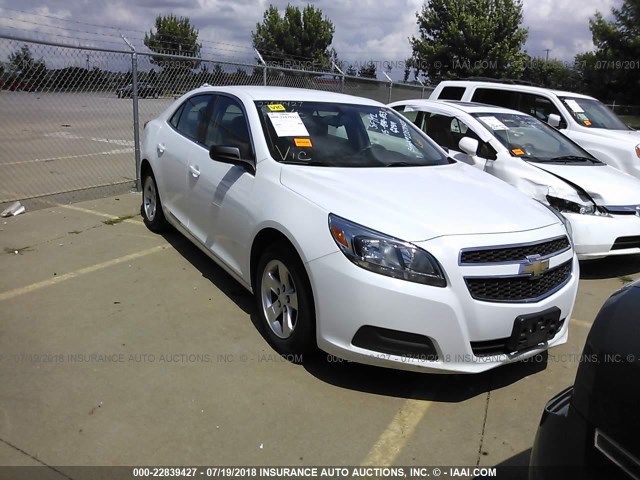 1G11B5SA2DF321891 - 2013 CHEVROLET MALIBU LS 白色 照片 1