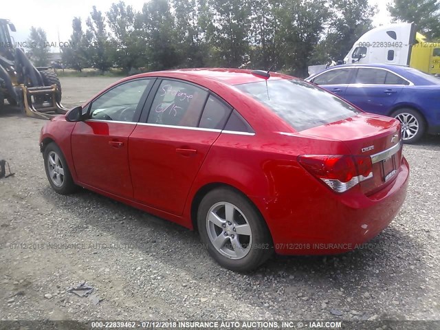 1G1PE5SB9G7228813 - 2016 CHEVROLET CRUZE LIMITED LT RED photo 3