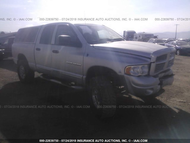 3D7KU28CX4G237528 - 2004 DODGE RAM 2500 ST/SLT SILVER photo 1