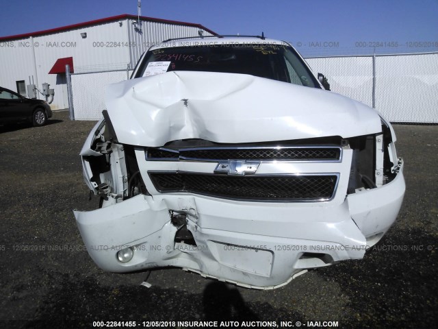 1GNFC13077R102721 - 2007 CHEVROLET TAHOE C1500 WHITE photo 6