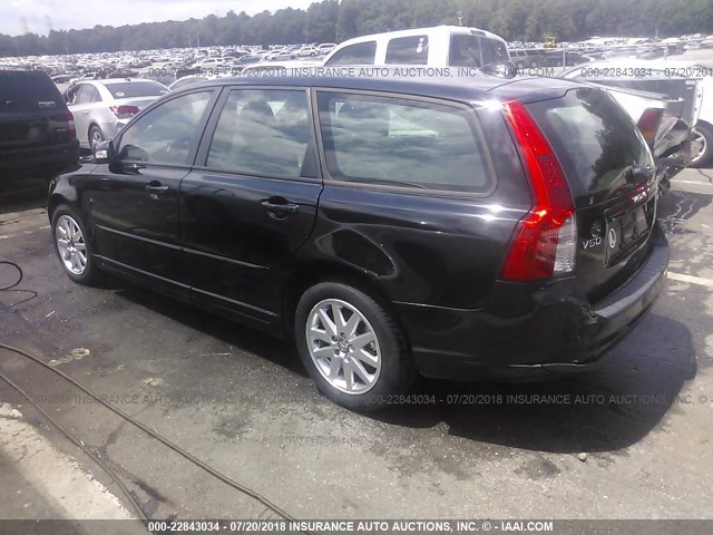 YV1MW382882427749 - 2008 VOLVO V50 2.4I BLACK photo 3