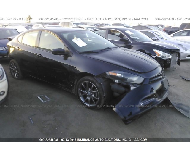 1C3CDFBB9ED913797 - 2014 DODGE DART SXT BLACK photo 1