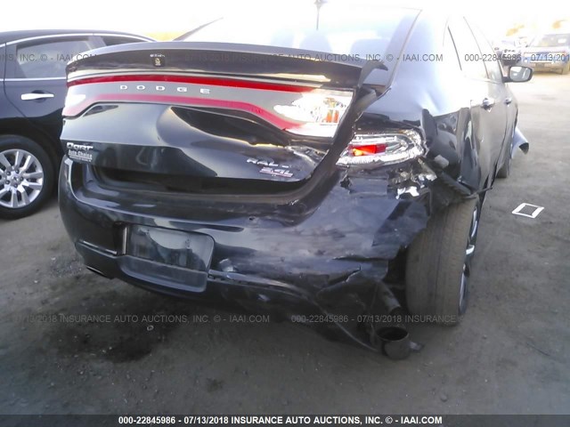 1C3CDFBB9ED913797 - 2014 DODGE DART SXT BLACK photo 6