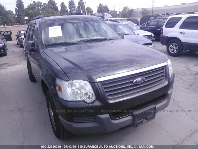 1FMEU62E96UA29063 - 2006 FORD EXPLORER XLS GRAY photo 1