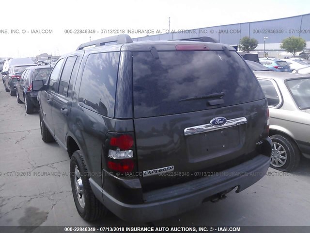 1FMEU62E96UA29063 - 2006 FORD EXPLORER XLS GRAY photo 3