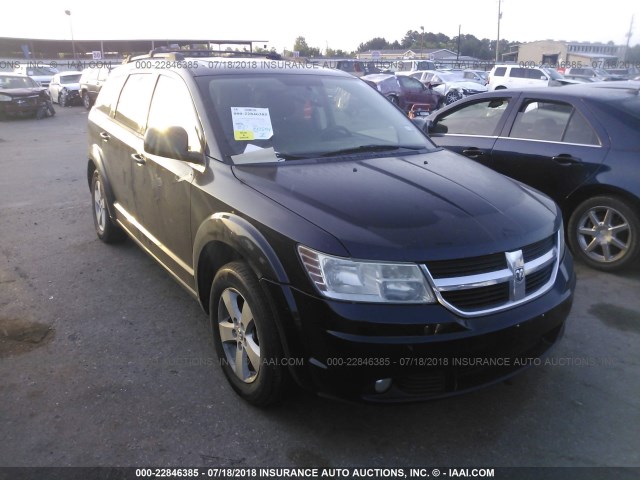 3D4PG5FV8AT232802 - 2010 DODGE JOURNEY SXT BLACK photo 1