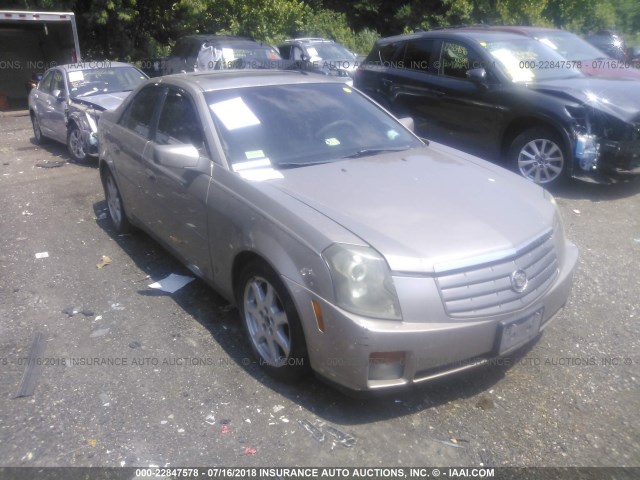 1G6DM57N830171638 - 2003 CADILLAC CTS TAN photo 1