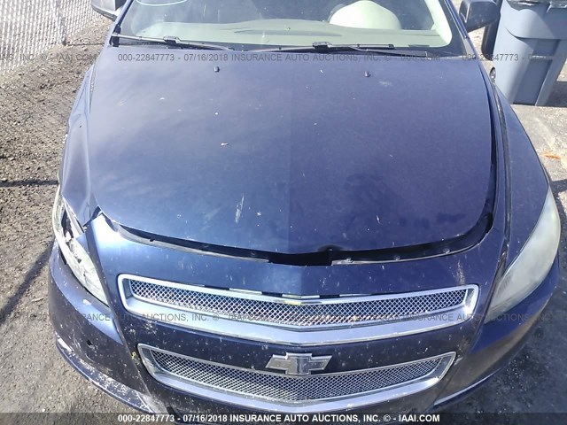 1G1ZB5EBXAF108481 - 2010 CHEVROLET MALIBU LS ლურჯი ფოტო 10