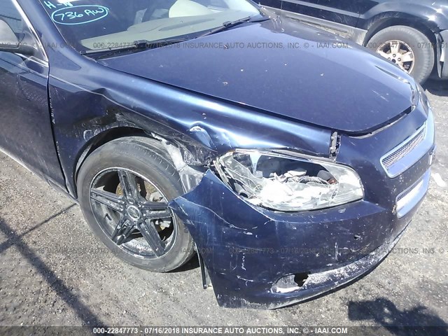 1G1ZB5EBXAF108481 - 2010 CHEVROLET MALIBU LS ლურჯი ფოტო 6