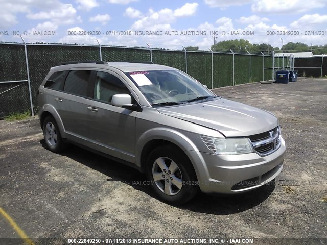 3D4GG57V29T501628 - 2009 DODGE JOURNEY SXT GOLD photo 1